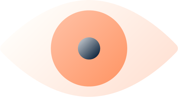 Ícono de ojo que representa la visión de Pago Semanal
